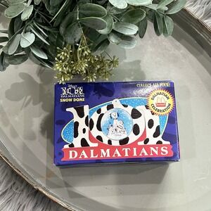 Vintage 1996‎ McDonald's Disney's 101 Dalmatians Snow Dome Dalmatian Celebration